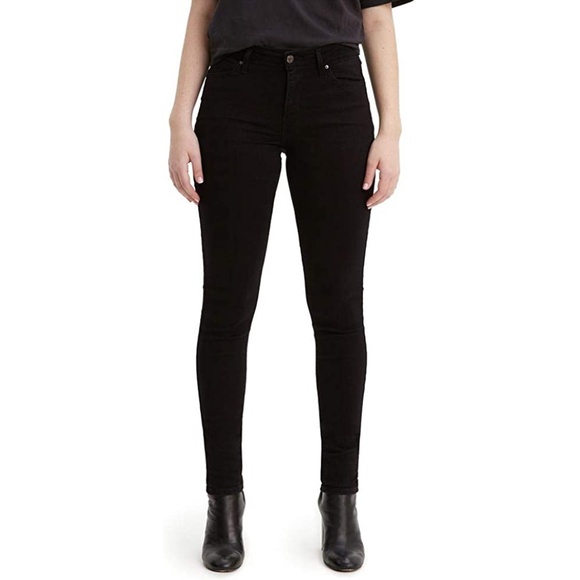Levi's Denim - Levi’S 711 Skinny Black Jeans